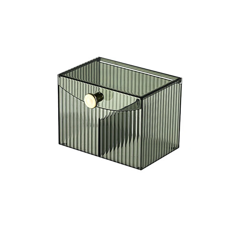 

Прямоугольный органайзер для ватных палочек 2 отделения