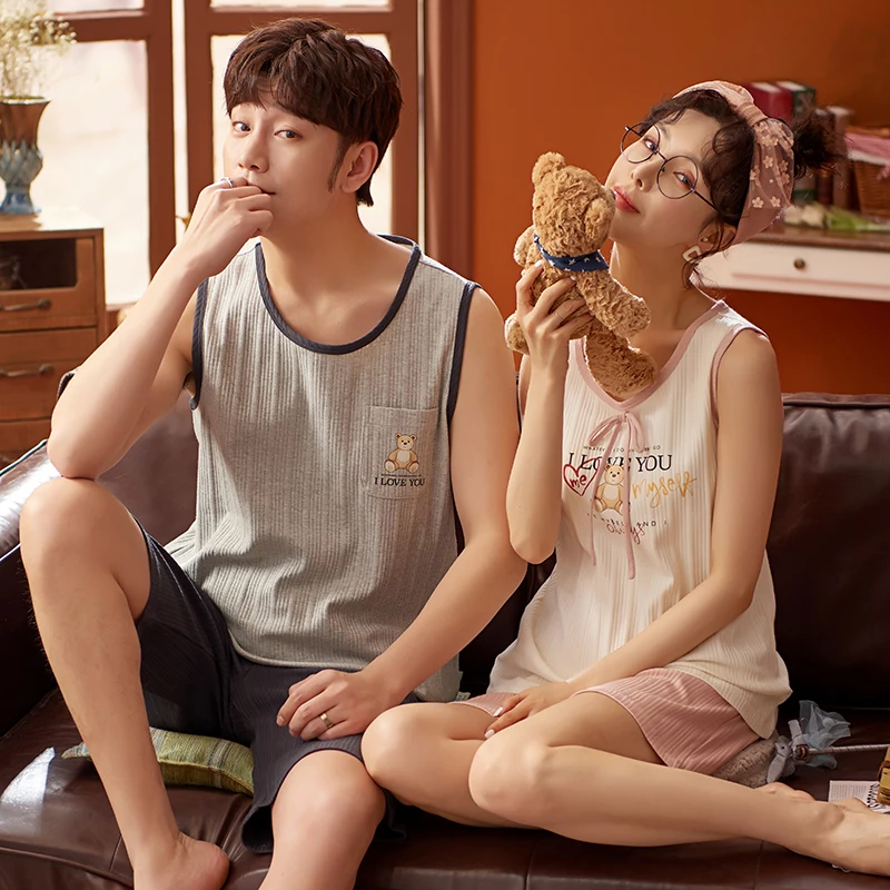 2021 Летний Новый хлопковый пижамный комплект женская пижама домашняя одежда 3XL