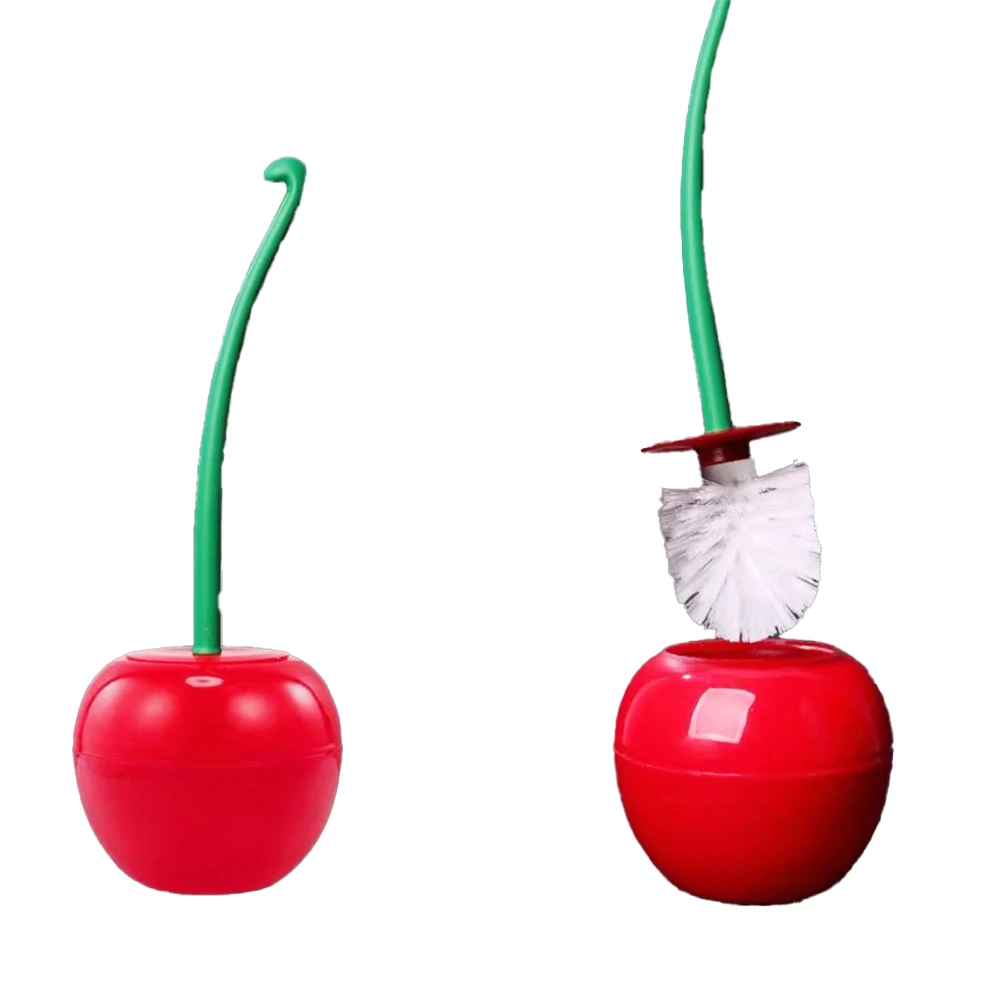 Набор держателей для туалетной щетки милый держатель в форме вишни стоячий