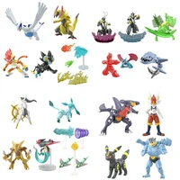 bandai pokemon candy toy series arceus glaceon alakazam dragapult accessories cute action figure model ornament toys