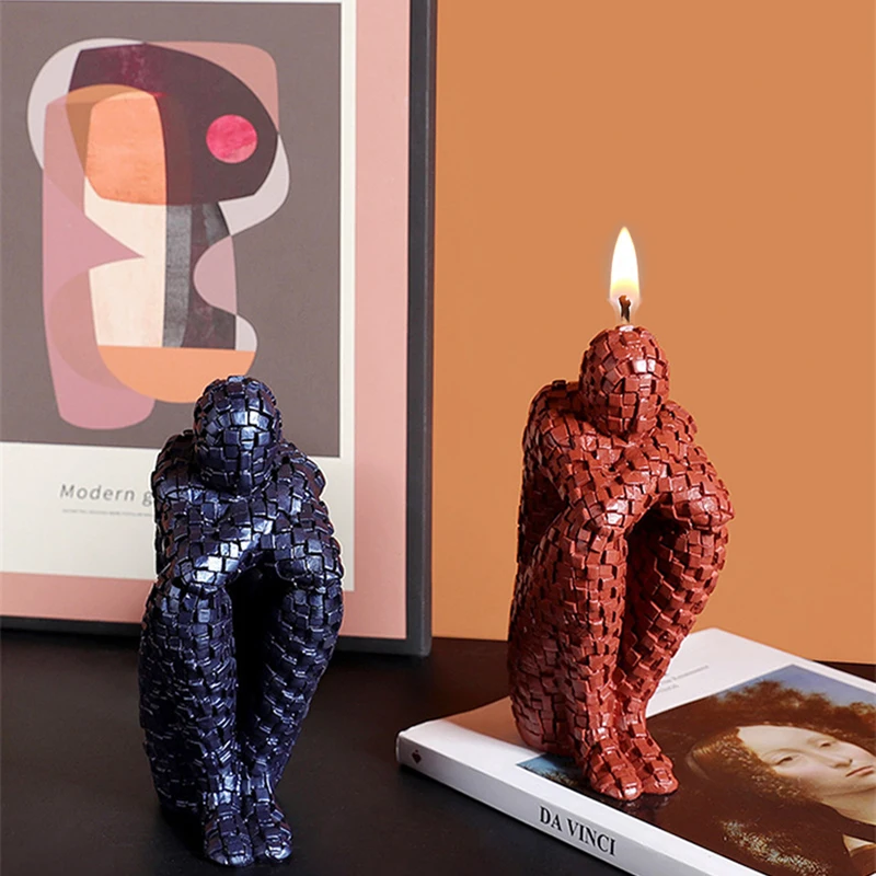 Силиконовая форма для изготовления свечей