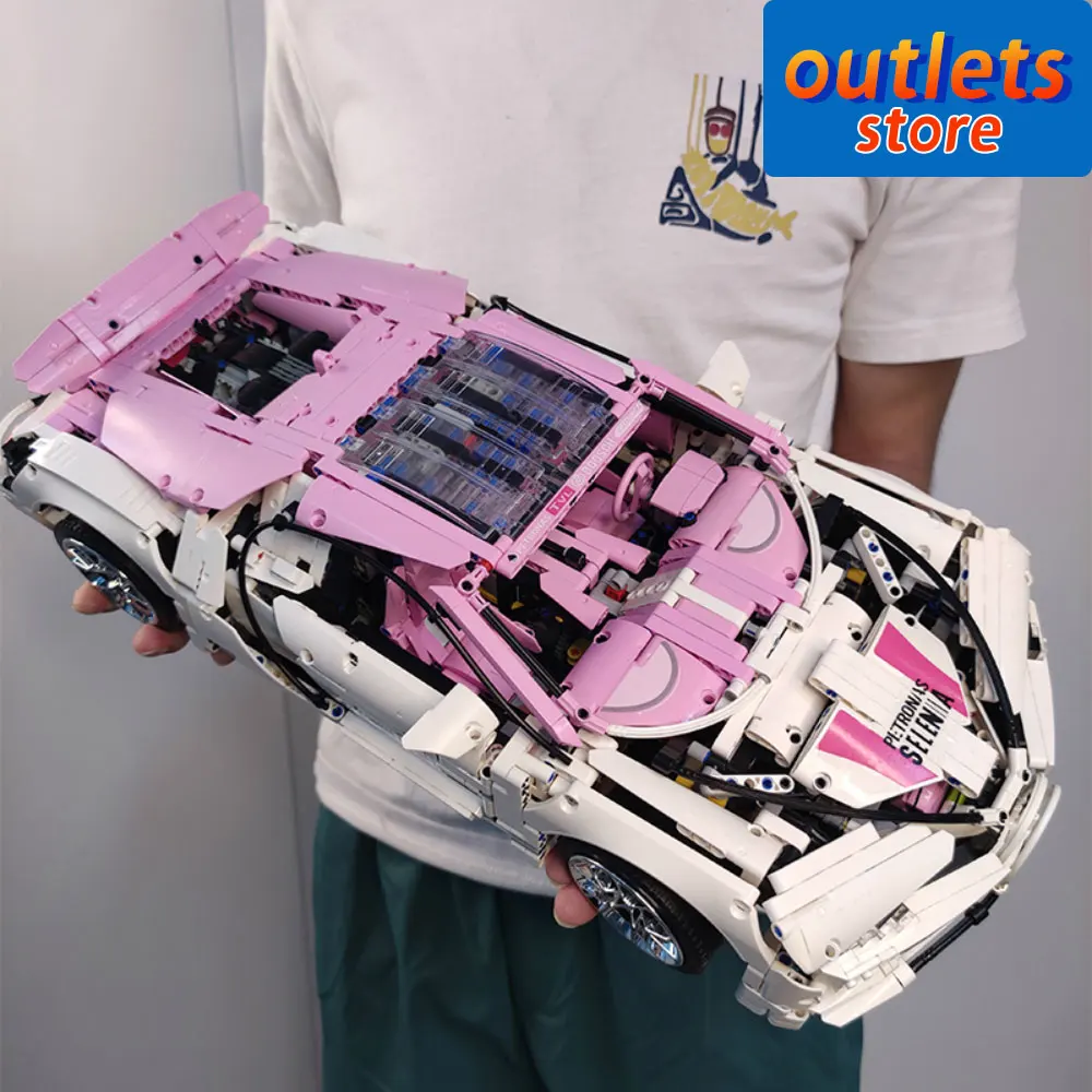 

Мини-конструктор Lin007 высокотехнологичный город RSR Супер гоночный автомобиль внедорожник БЕЗ МОТОРА строительные блоки техническая модель Moc Игрушки для мальчиков 3618 шт.