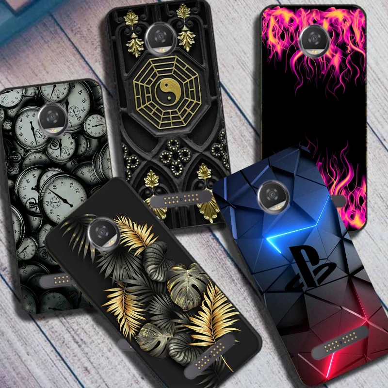 Чехол для телефона с материнской платой с 3D чипом для Motorola Moto Z2 Play, чехлы для телефона Moto Z2 Force Z3 Play Z2Play, чехлы, бамперы