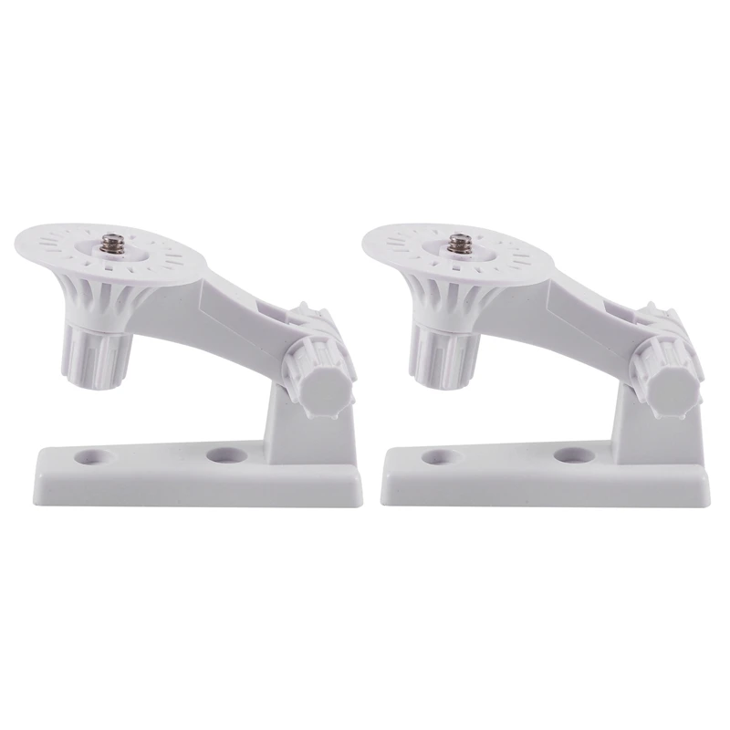 

2X Wall Mount Bracket Cam Storage Stand Holder 180 Degree Adjustable For Cloud Camera 291 Series Camara(White)
