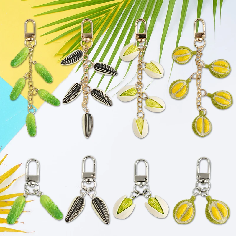 Креативный брелок для автомобильных ключей в виде фисташки