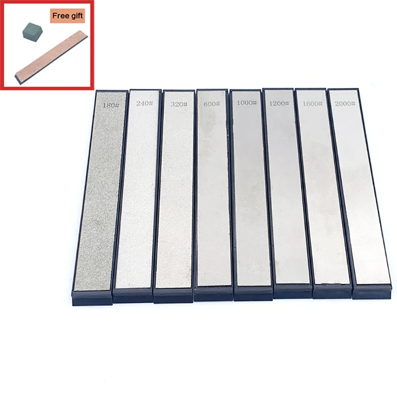

8 pcs set grinding stone high quality Diamond Knife Sharpener Kitchen Knife Sharpening System diamond sharpening stone honing