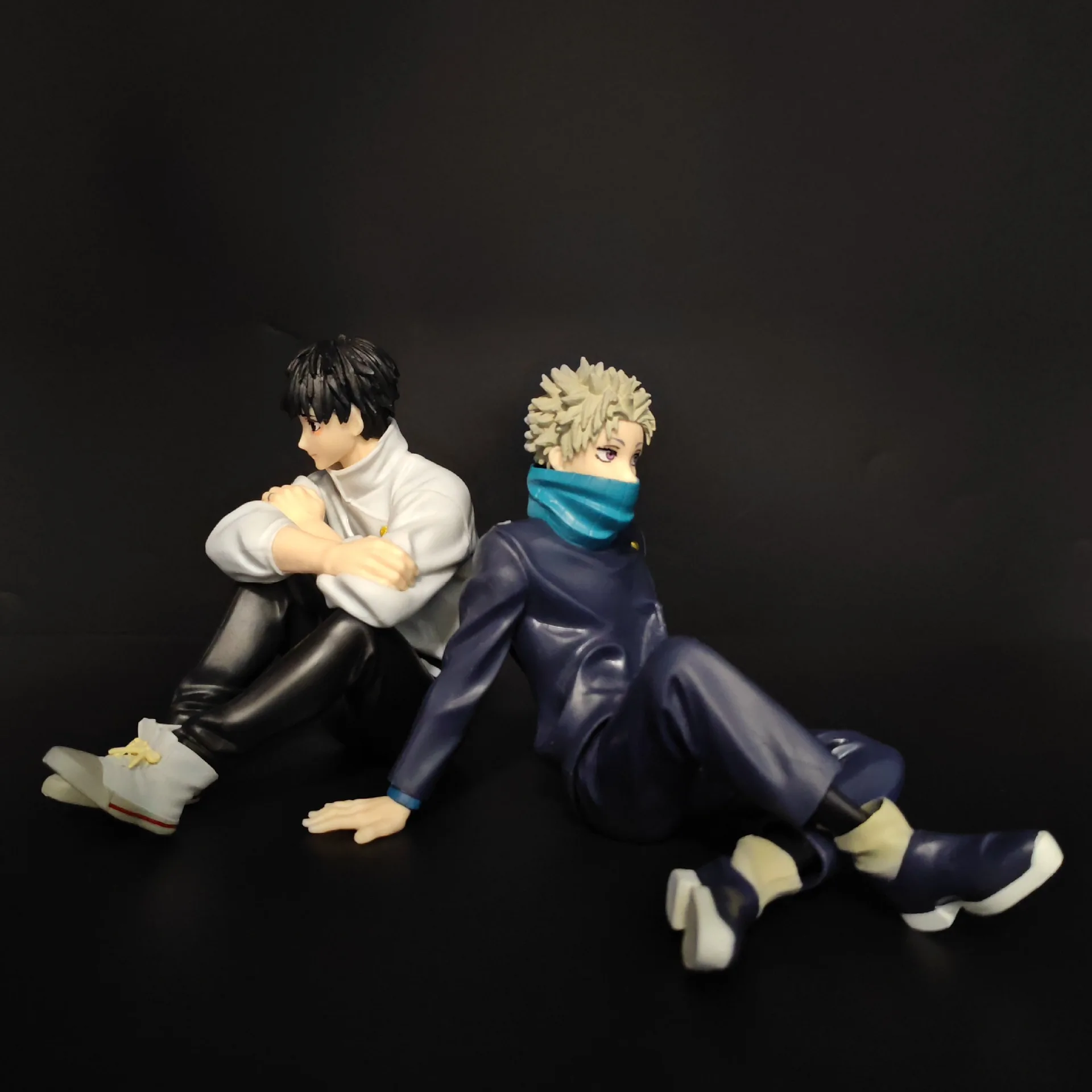 Фото Фигурка аниме-персонажа Юты Инумаки (Оккоцу) из Jujutsu Kaisen, 11 см, в сидячей позе, коллекционная игрушка, кукла, рождественский подарок в коробке №2