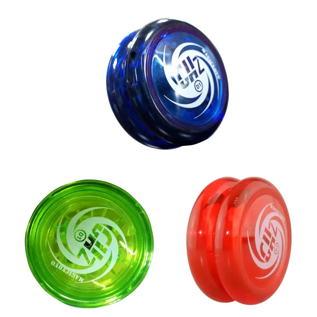 

Responsive YOYO ABS Professional for 2A String Trick Play Classic Plastic Yo Yo Kid Funny Gift Hand-eye Coordination Juggling