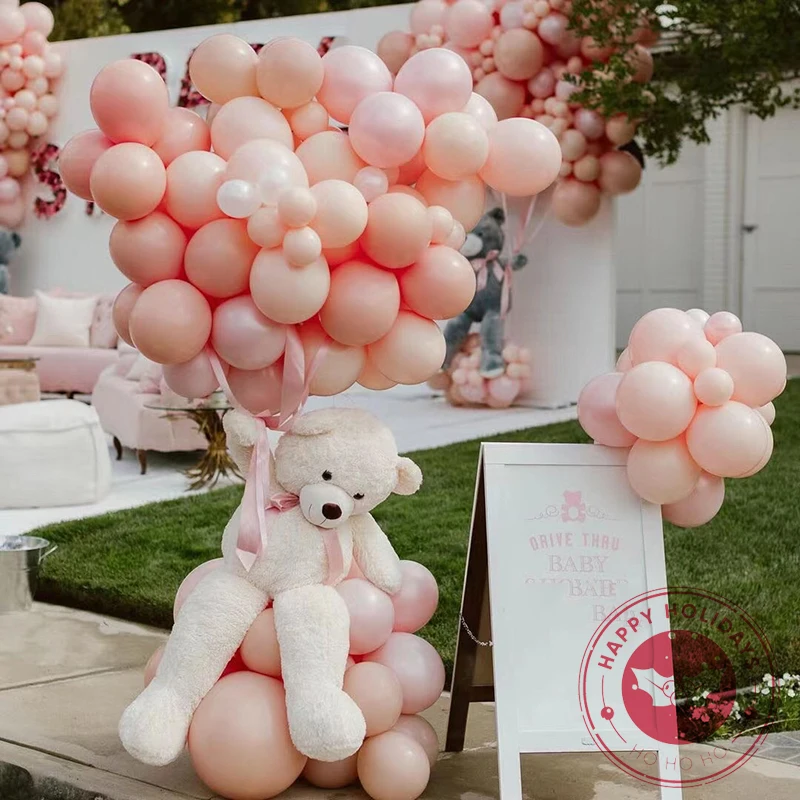 Матовые розовые шары JIMITU 5-36 дюймов