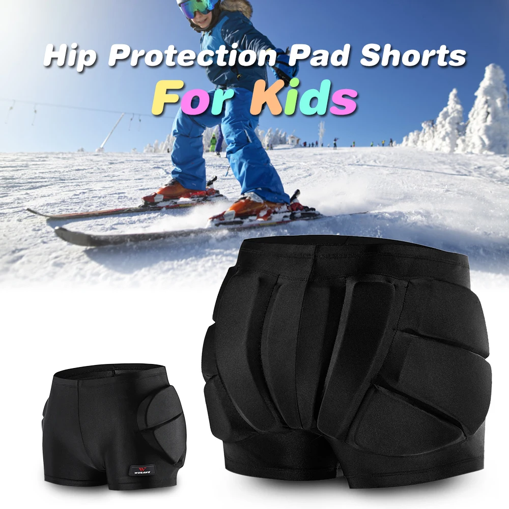 

Шорты детские с подкладкой для сноуборда, защитные набедренные, для катания на коньках и лыжах