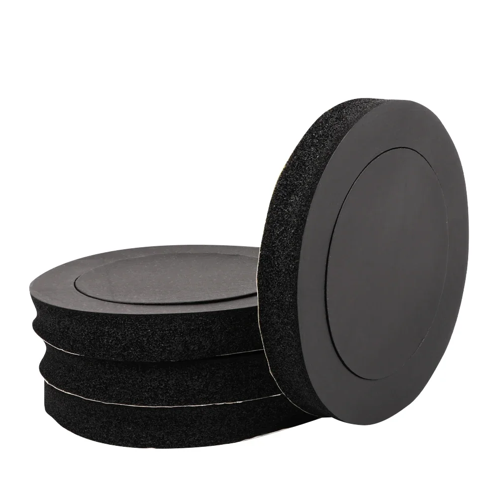 

4 шт., 6,5 дюйма, звукоизоляционный хлопковый динамик для дверей автомобиля, басовое кольцо, пенопластовый НЧ-динамик, шумоиз...