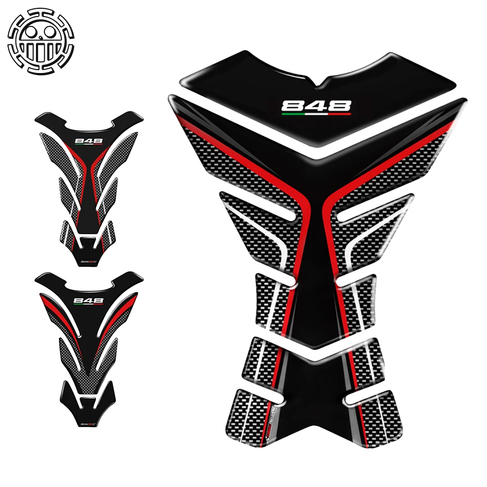 

3D наклейки из смолы для Ducati 848 EVO Tankpad