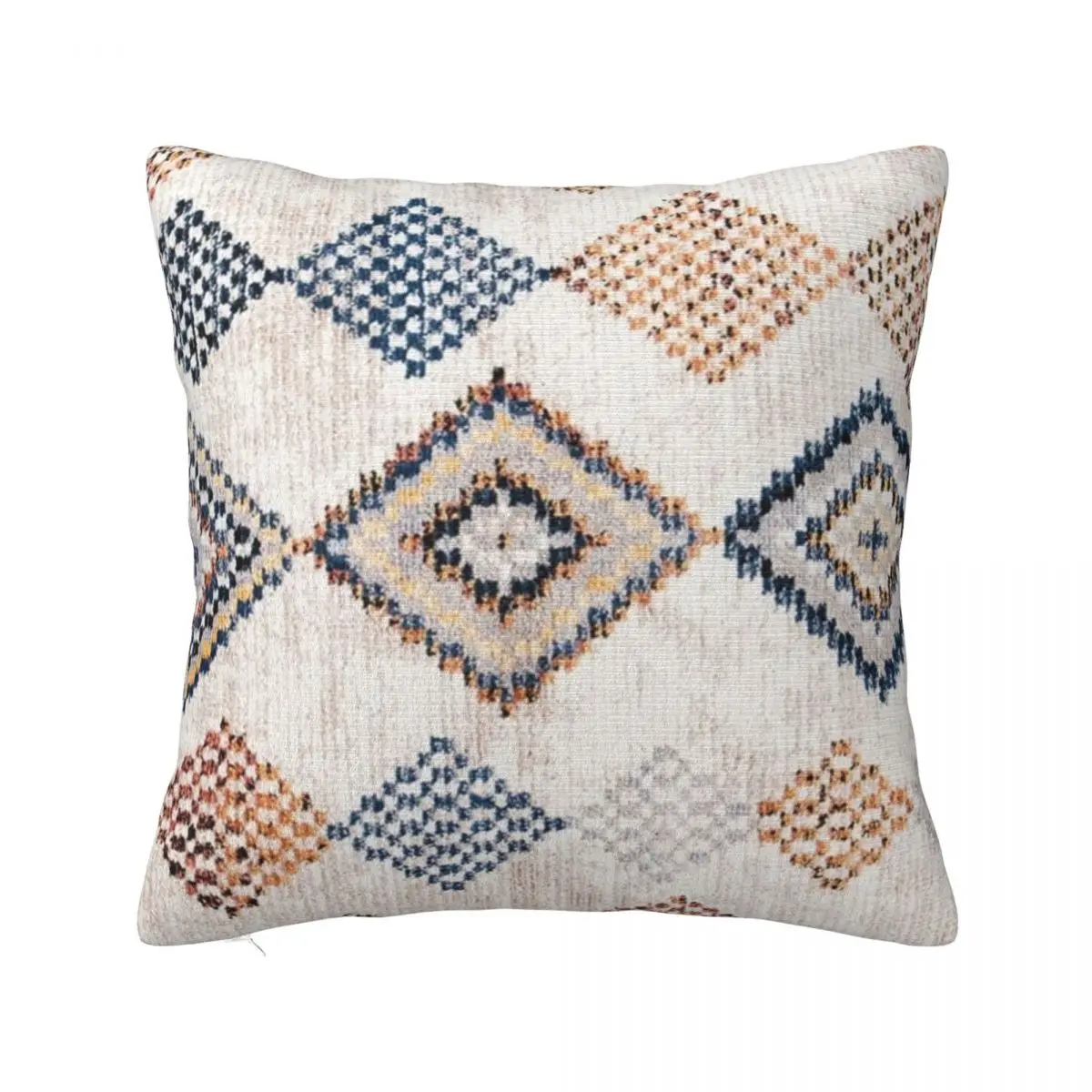 

Moroccan Berber Bohemian Pillowcase Soft Cushion Cover Gift Retro Morocco Style Throw Pillow Case Cover Sofa Zippered 18"