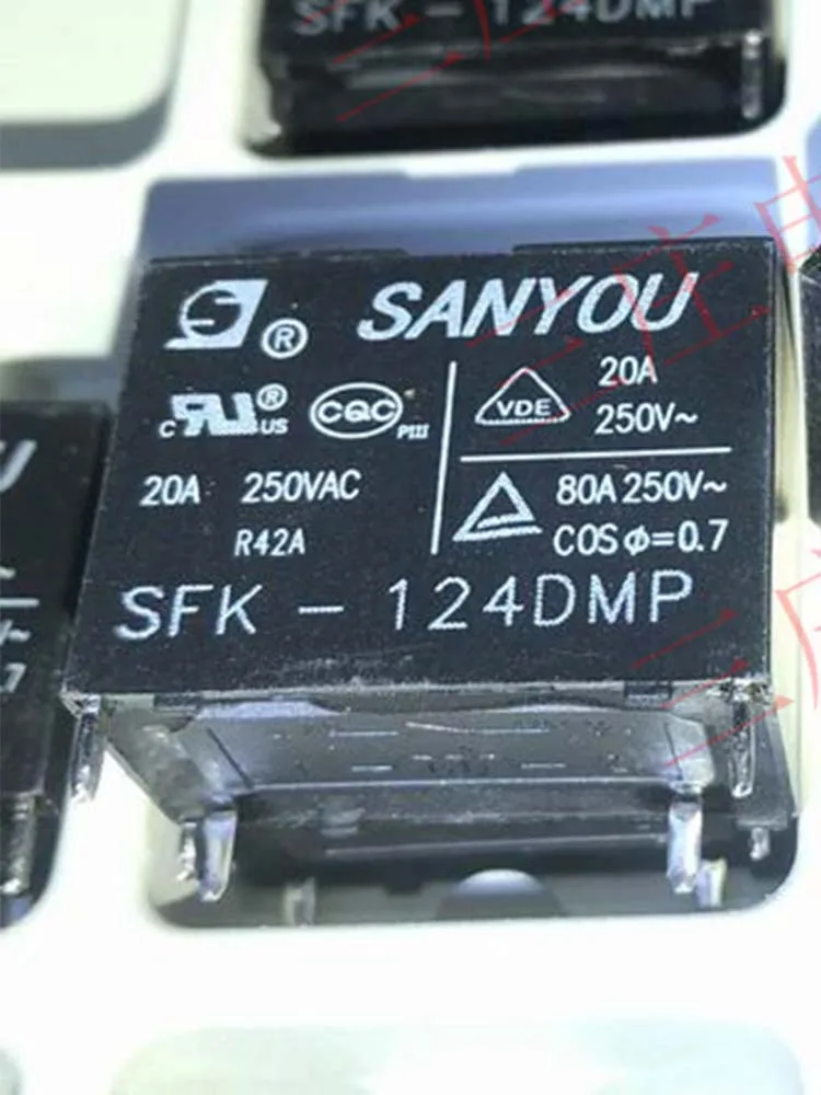 

1 PCS 24V Relay SFK-124DMP 24VDC 20A 4Pins