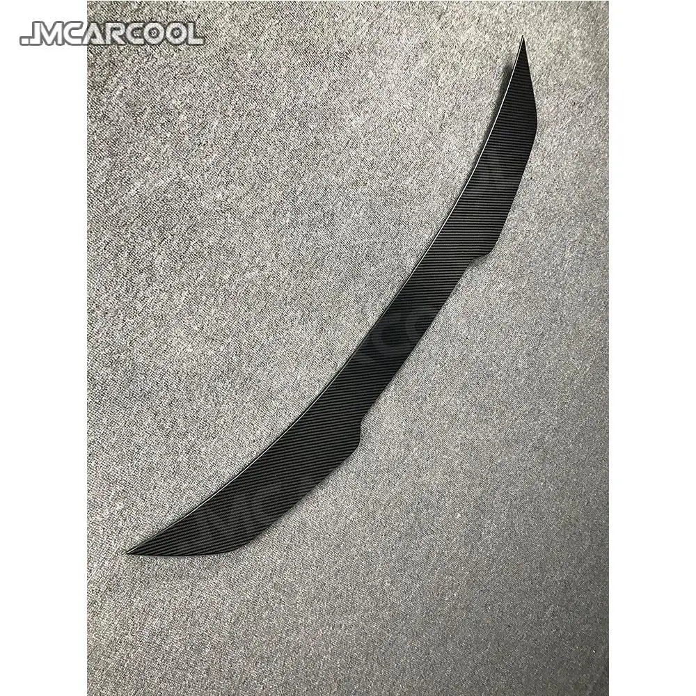 Задний спойлер багажника из сухого углеродного волокна для Audi A4 Sline Sport S4 Sedan B10 2019