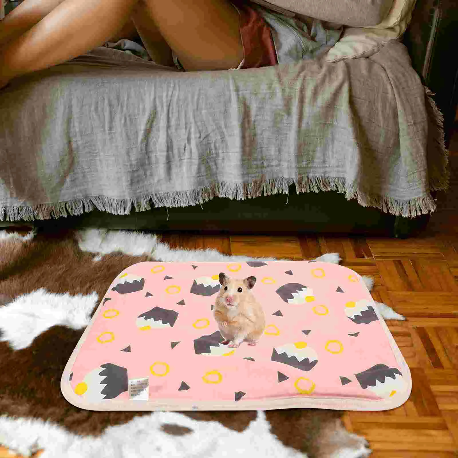 Тренировочный коврик подушка для клетки домашних животных моющаяся мочи