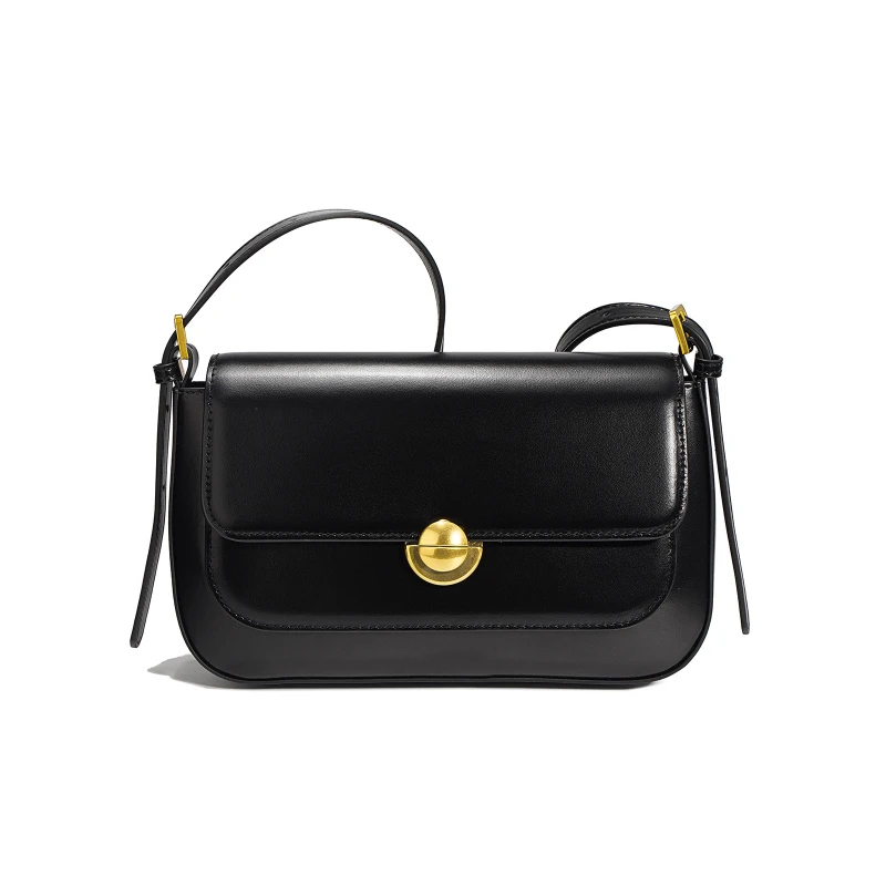 

Brand Genuine Leather Women Bags Business Lady Flap Strap Crossbody Shoulder Bag Real Leather Bolsa Feminina Luxury Designer