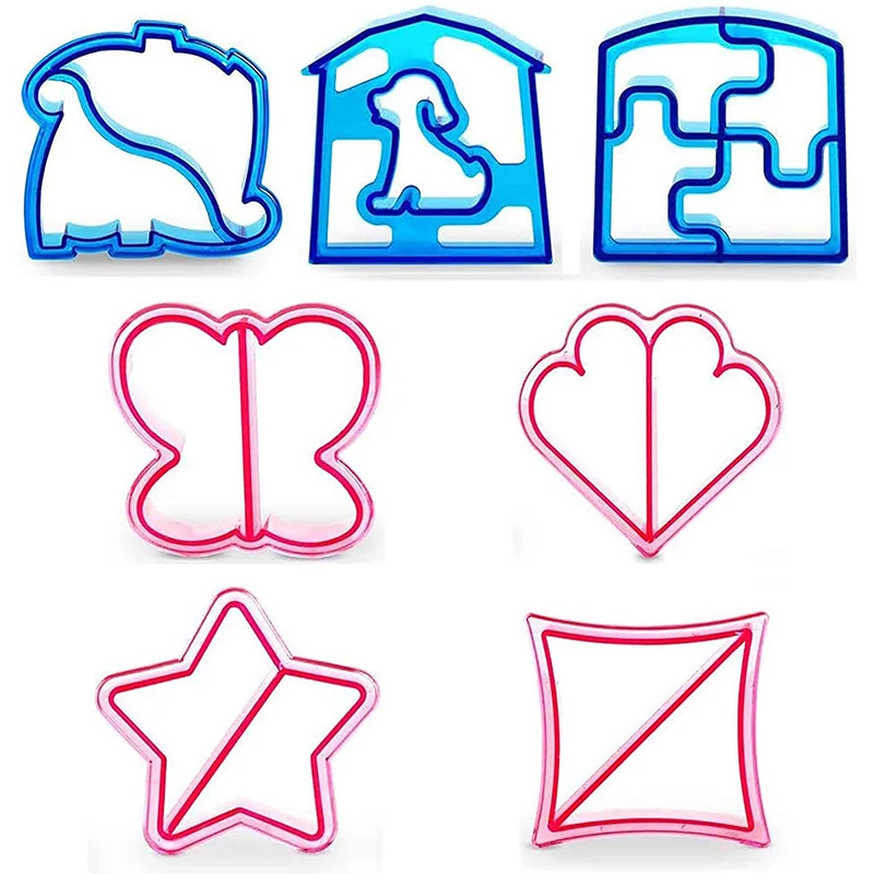 Сэндвич-нож и формирователь корочек для детей милая животная тостов форма сделай