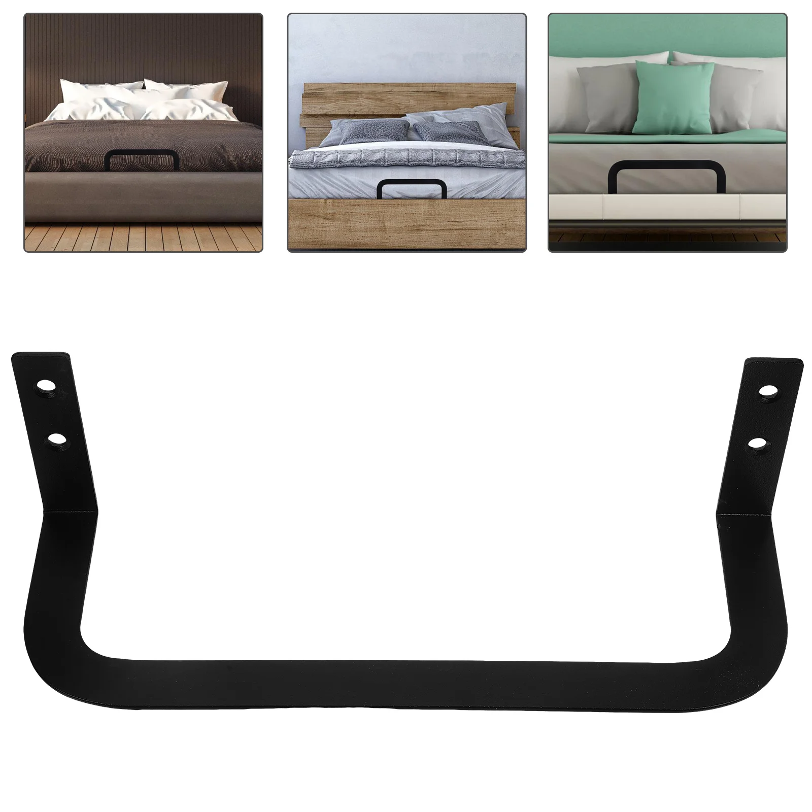 

2 Pcs Bedding Holder Mattress Iron Fasteners Anti-slip Matress Metal Slide Stopper