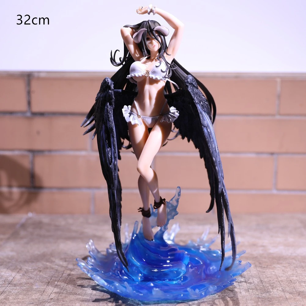 

Overlord Albedo Subin Swimsuit Anime Character Albedo PVC Action Figure Toy Overlord Statue Collection Model Doll Adult Gift