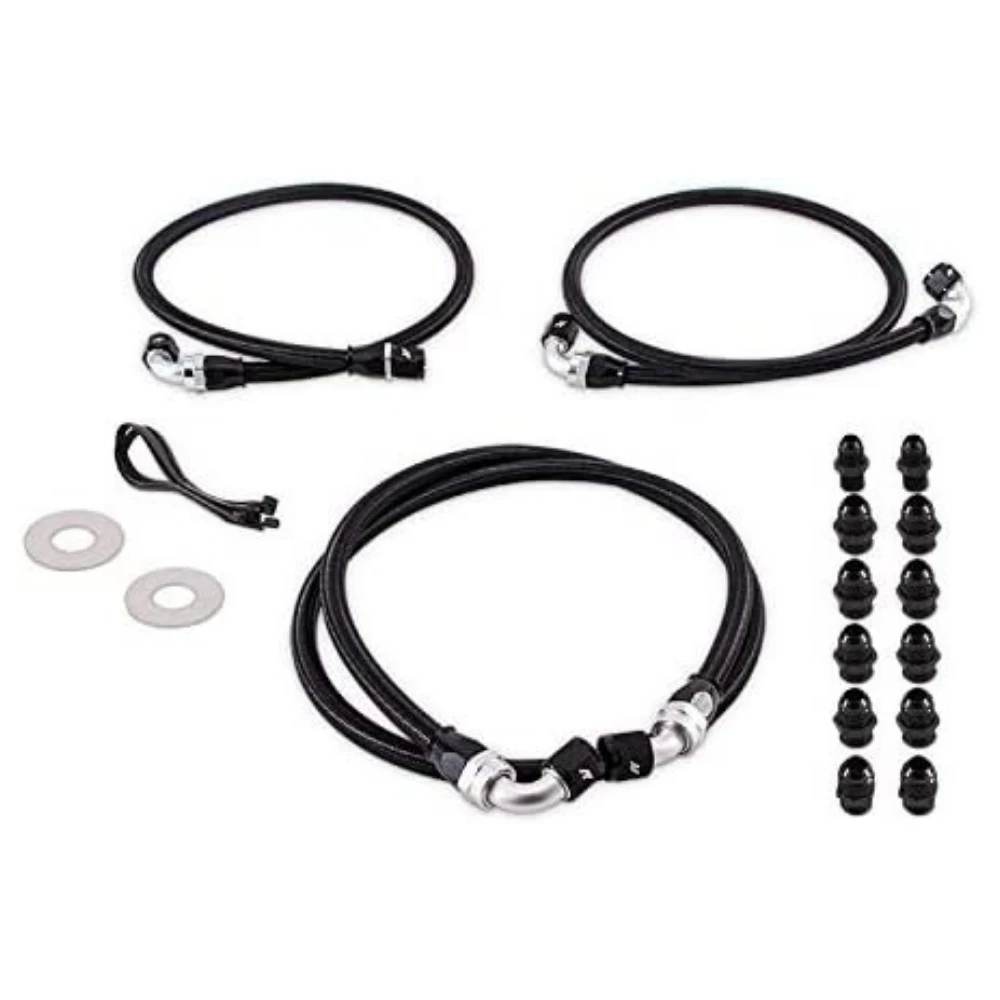 

Transmission Cooler Line Kit, Compatible With Chevrolet/GMC 6.6L Duramax (LB7/LLY) 2001-2005