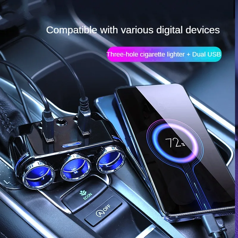 

Ultimate New Car Charger with Multiple USB Ports for Lightning-Fast Charging of All Your Devices