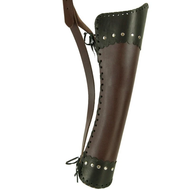 Кожаный ремень для стрельбы из лука винтажный держатель стрел в средневековом