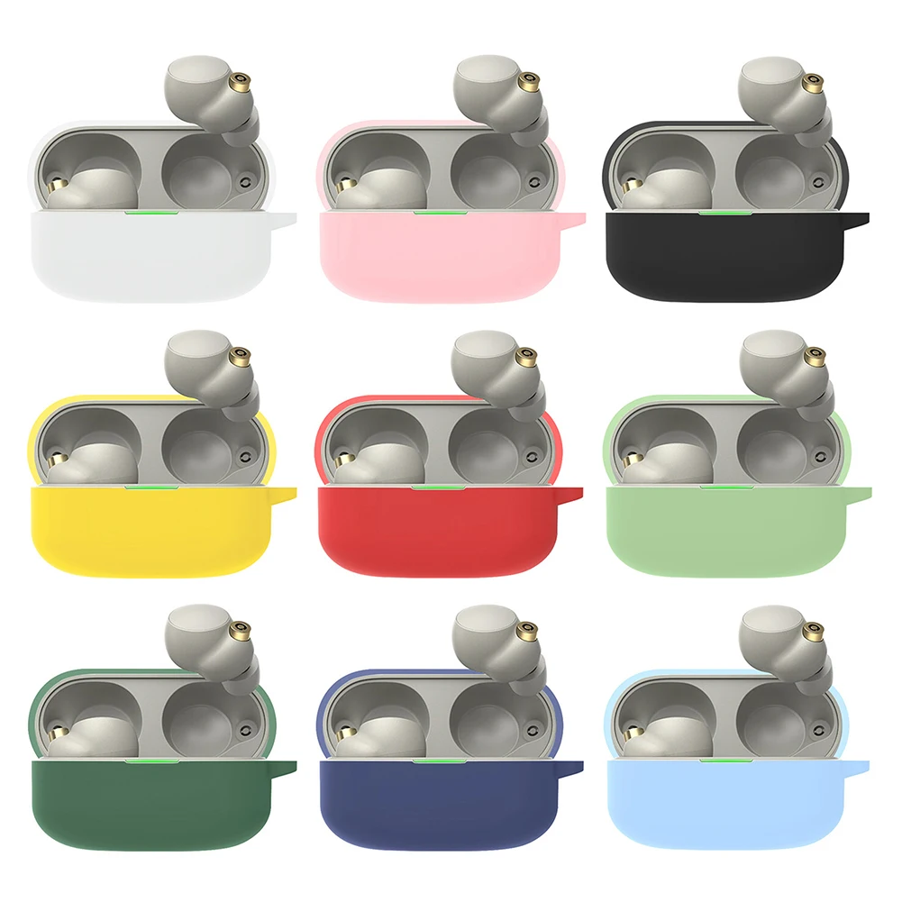 

Силиконовый Сменный Чехол для наушников SONY WF1000XM4, чехол для наушников, зарядное устройство, защитный чехол для наушников