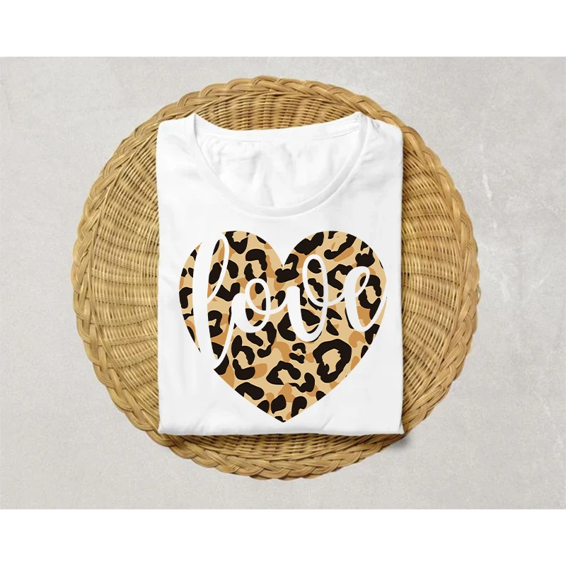 День святого Валентина Love Design Iron On Patch Одежда Fashion Gril Женская тепловая наклейка DTF