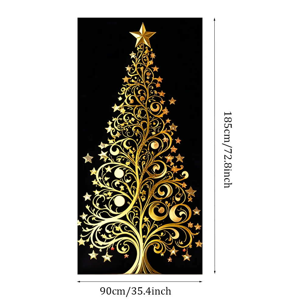 

Рождественский фоновый баннер 90x185 см