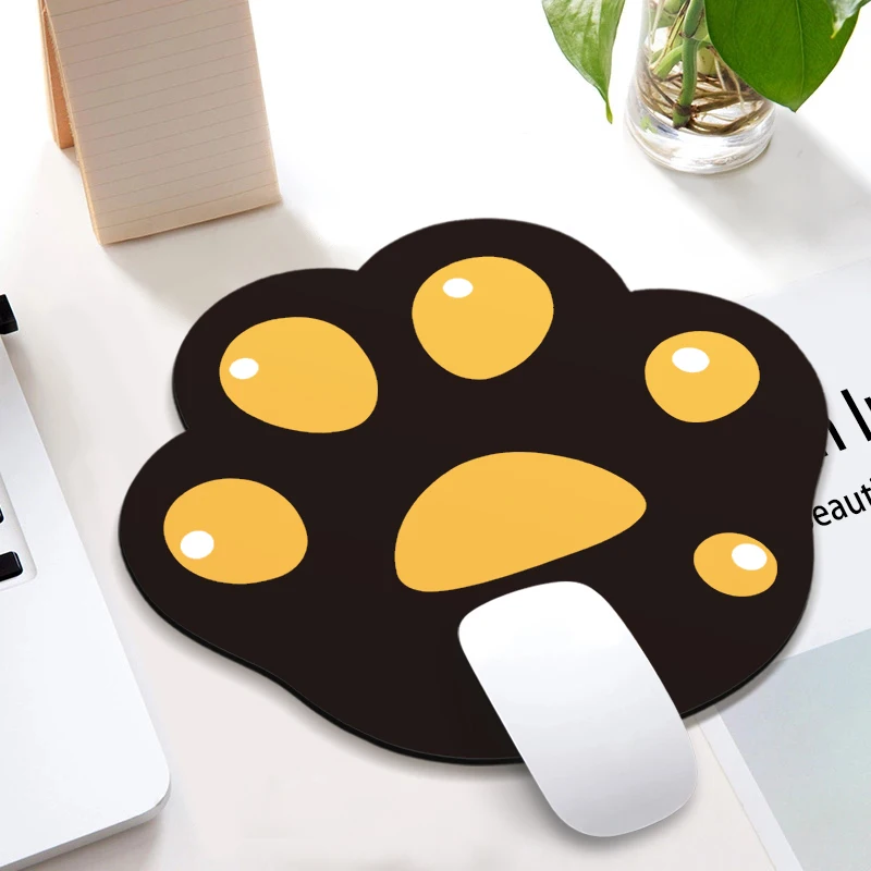 

Cute Cat Paw Mouse Pad Kawaii Gaming Desk Mat Comfortable Wrist Rest Support Korean Stationery Non Slip Deskpad Office Supplies