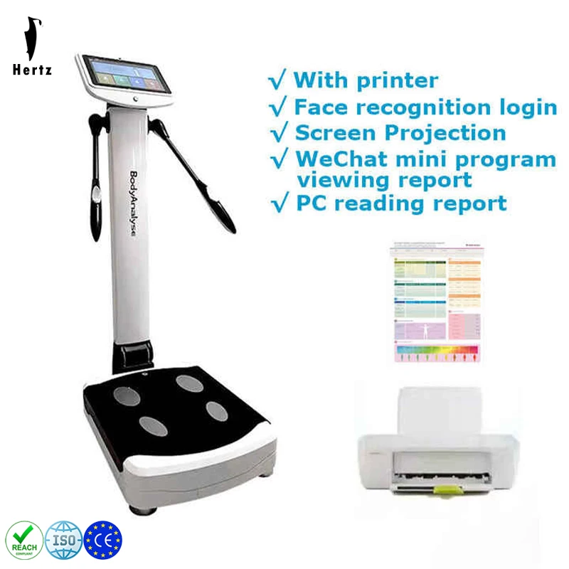 Анализ состава тела анализатор осадки осанки для питания/тренажерного