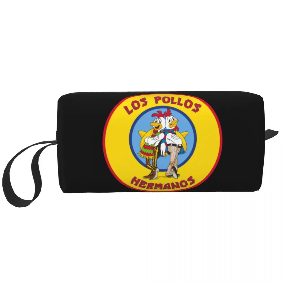 

Breaking Bad Los Pollos Hermanos Cosmetic Bag Women Capacity The Chicken Brothers Makeup Storage Toiletry Bags Dopp Kit Case Box