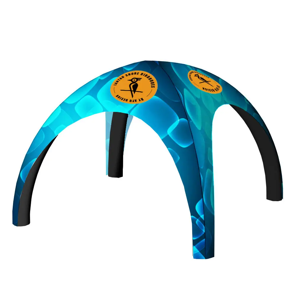 

Воздушная герметичная надувная торговая Палатка/надувная АРКА паука с принтом