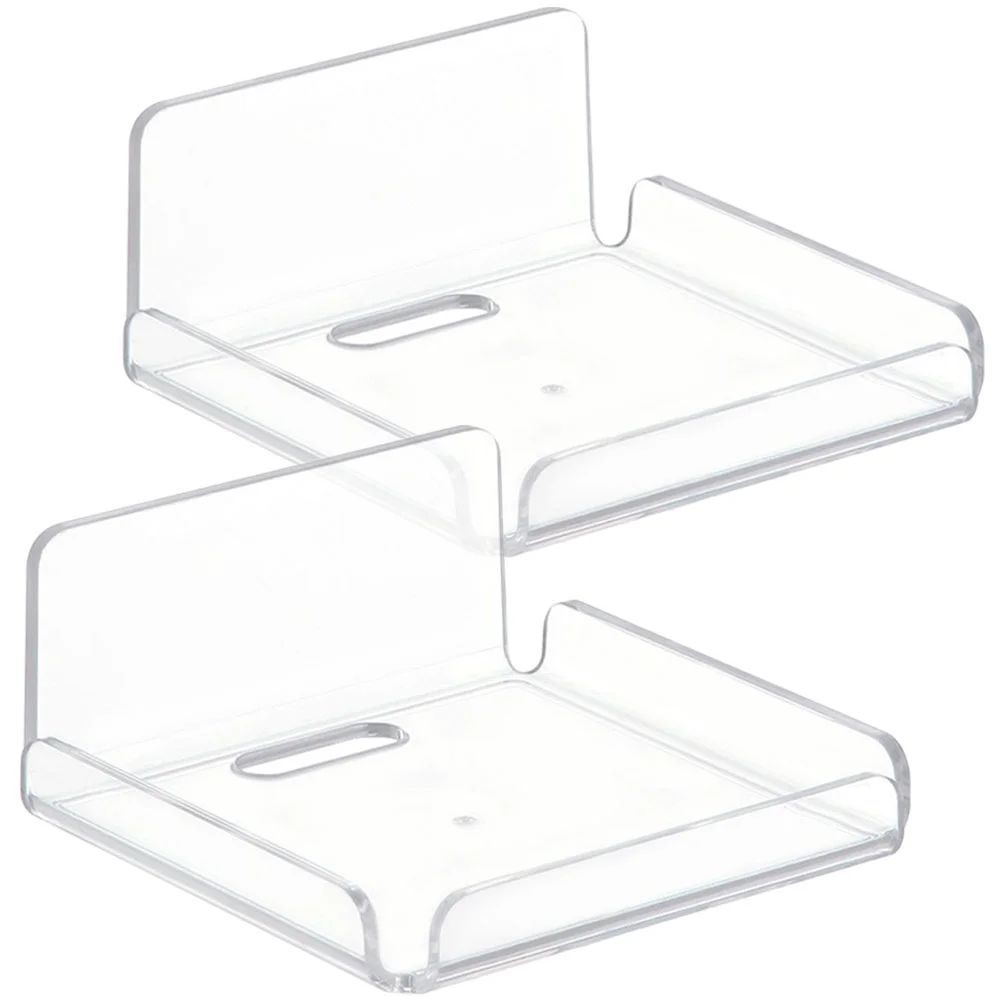 

2 шт., настенный акриловый держатель для микрофона