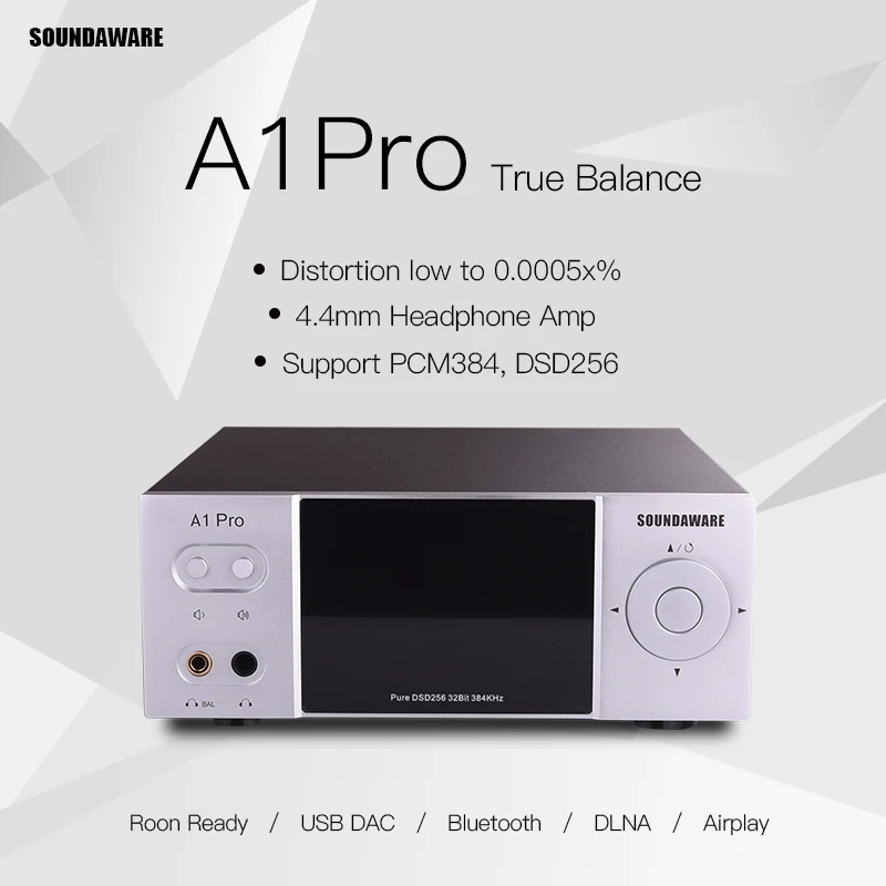 

SOUNDAWARE A1PRO-More Than True Balance Integrated Streaming Music Player with Roon Ready, DLNA, Airplay Support