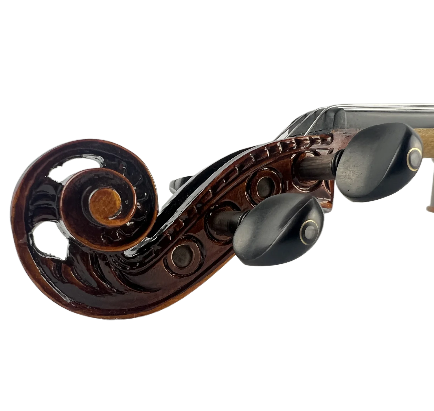 4/4 резная скрипка ручной работы с сильным звуком и превосходством
