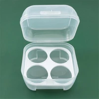 48 grids makeup blender storage box cosmetic puff makeup sponge holder transparent case container organizer make up accessories