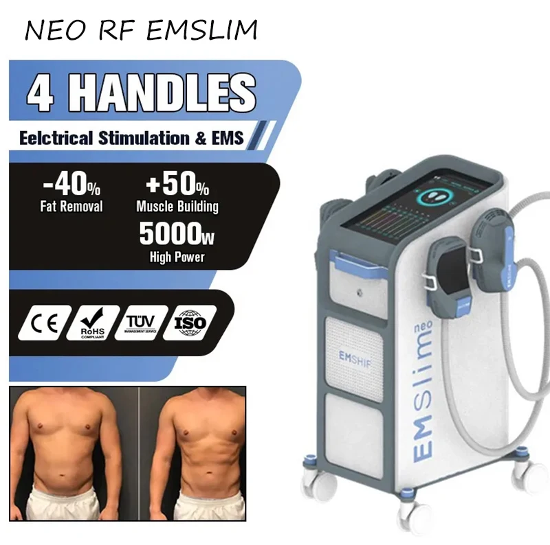 Фото NEO Emslim RF машина для коррекции фигуры электромагнитный стимулятор мышц машина электростимуляция машина для похудения №1