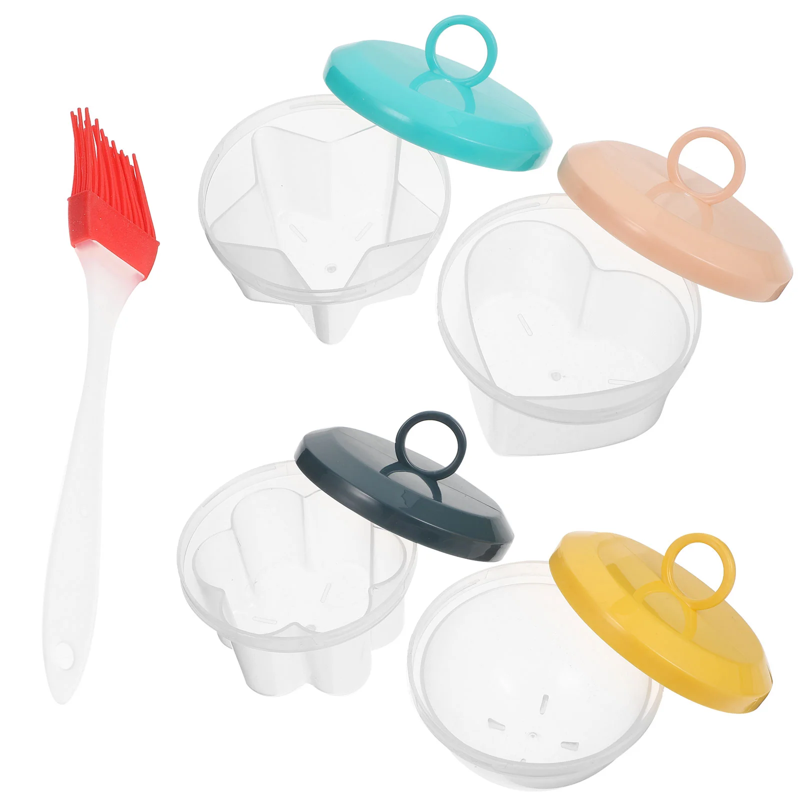 

Egg Cookers Love Steamed Mold Para Gelatinas Poacher Microwavable