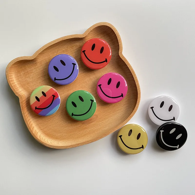 air sac finger holder grip for phone griptok cheap mobile cellphone ring stand accessories cute smiley desk telephone support free global shipping