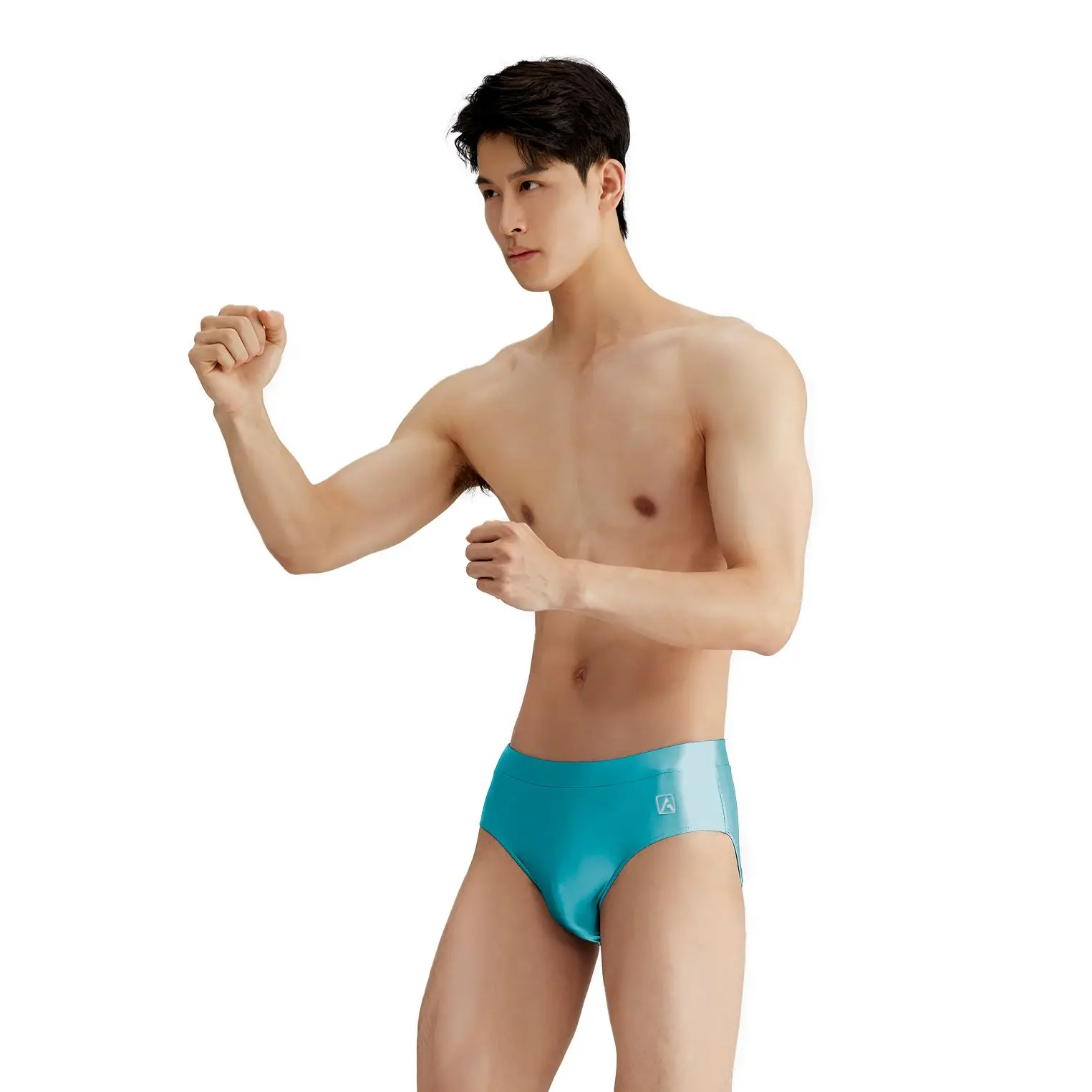 XCKNY satin glossy men underpants oily shiny solid color shiny breathable sports briefs Silk High elasticity briefs