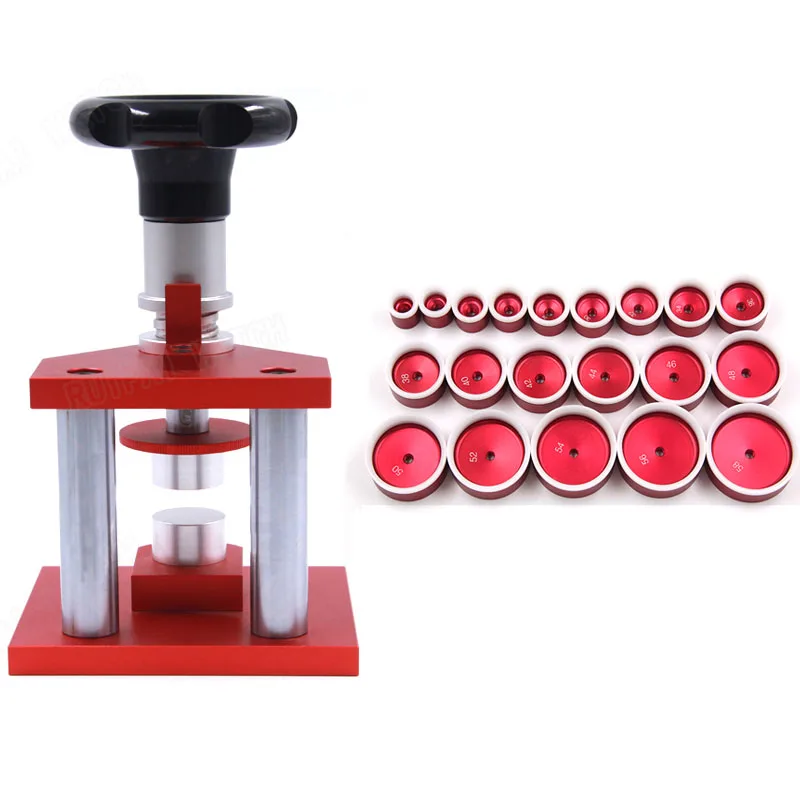 Пресс-инструмент для часов Точный хрустальный ободок Закрывающаяся крышка