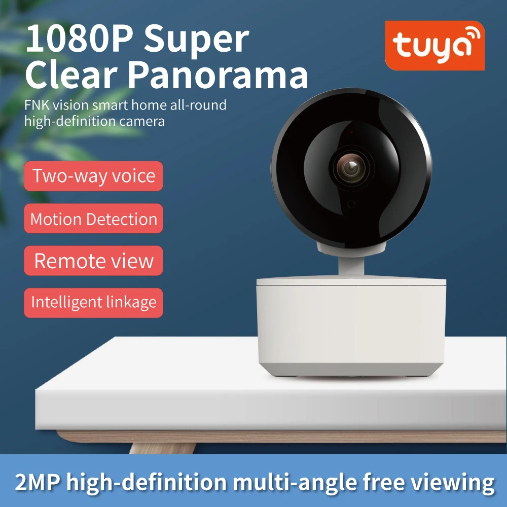 

PEGATAH Tuya WiFi IP Camera Smart Home 3MP Wireless Indoor Auto Tracking Full Color IR Night Vision P2P Surveillance IP Cameras