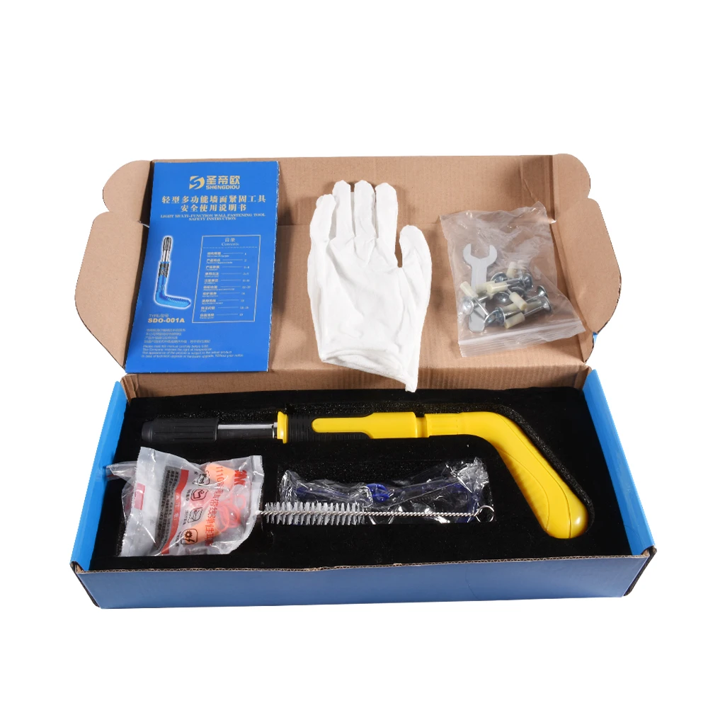 

Manual Mini Steel Nail Gun Rivet Tool Ceiling Wall Anchor Wire Slotting Device Home Wall Fastener Metalworking Rivet Gun Tools