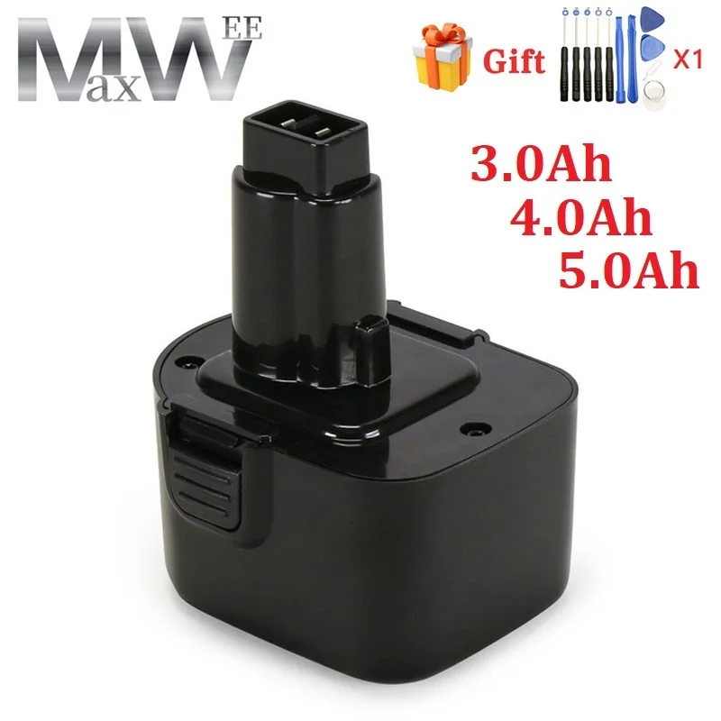 

3.0Ah/4.0Ah/6.0Ah 12V Ni-MH Replacement Batteries For Dewalt DW9072 DW9071 DE9037 DE9071 DE9072 DE9074 DE9075 152250-27