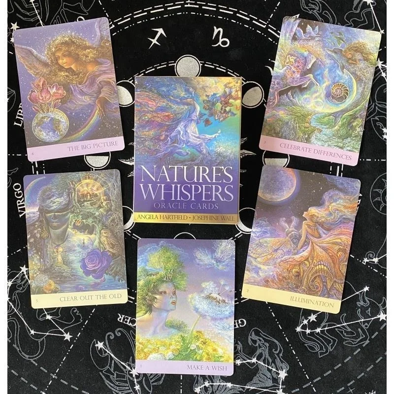 

Tarot deck oracles cards English playing cards with PDF guide New Moon Witch Oracle Cards Fate Divination Card Tarot