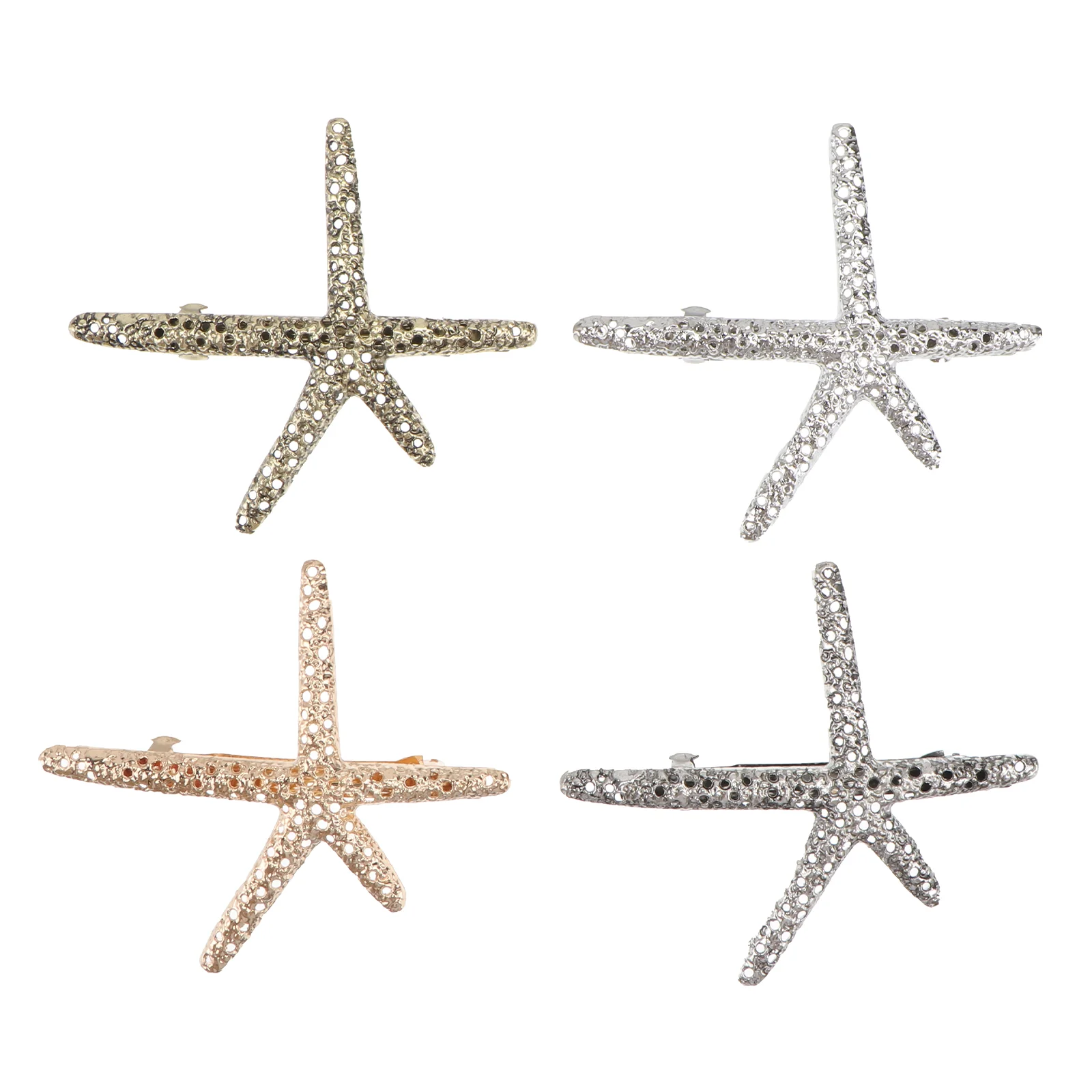 

Hair Clipbarrettes Bobby Star Bang Beach Girl Mermaid Accessoriesspring Conch French Hairpin Jewelry Clips Seashell Women Side