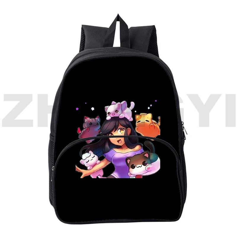 

Японская сумка в стиле Харадзюку для подростков, модный холщовый школьный ранец для учеников с объемными рисунками из мультфильмов, 12/16 дюйма