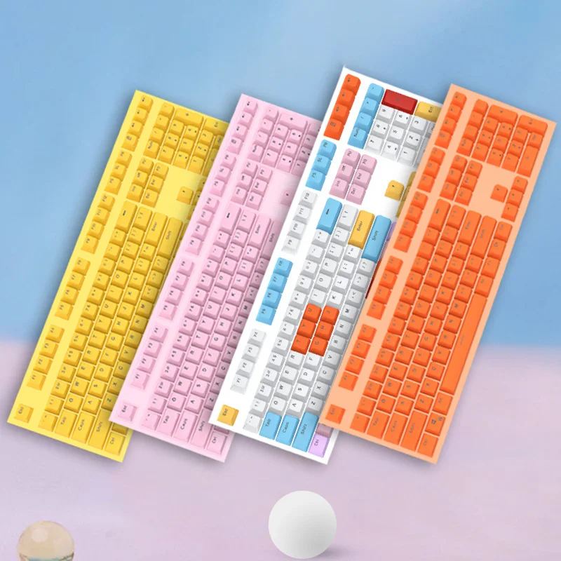 Колпачки для механической клавиатуры Cherry MX Switch, 108 клавиш